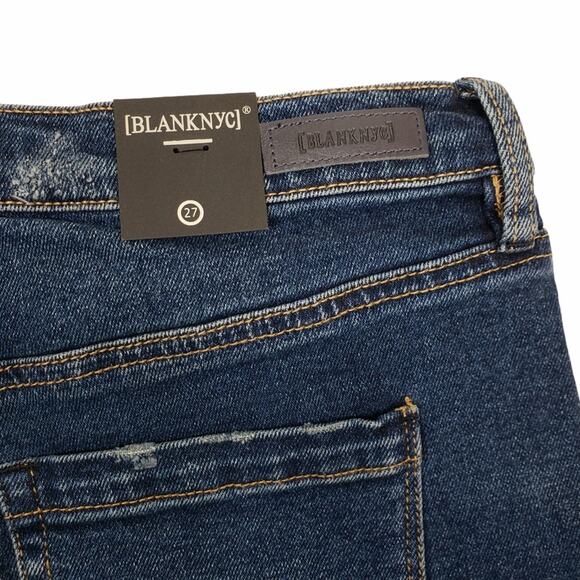 BlankNYC Womens 27 Bayou Blues Cutoff Jean Shorts NEW - Picture 4 of 9